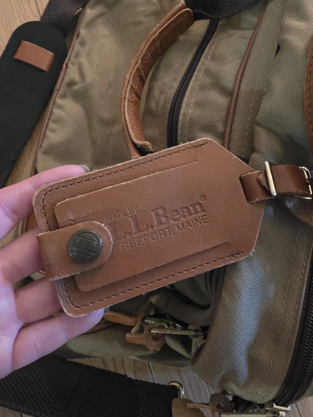 Vintage L.L. Bean Travel Bag